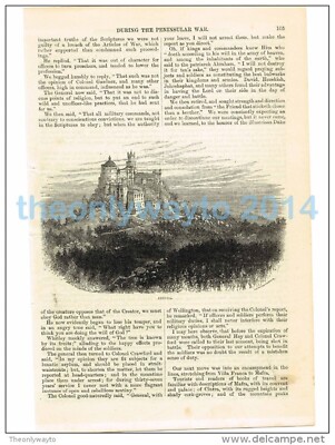 CINTRA (SINTRA), Nr LISSABON, PORTUGAL, BUCHILLUSTRATION/DRUCK, 1877