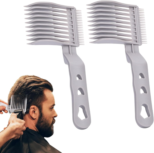 2Pcs Barber Cutting Comb Men'S Fade Combs,Fade Comb Blend Friend Fade Comb,Ba... - Picture 11 of 12