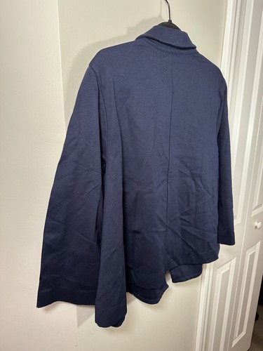 J Jill Damen Blazer Gr. L Blau Eingrifftaschen Neu mit Etikett! Business Freizeit Arbeit Büro Kleidung - Bild 8 von 9