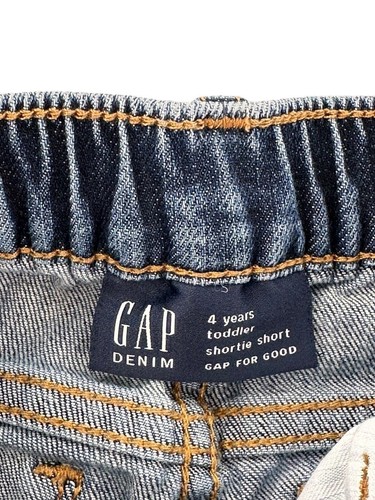 Jordache Gap 3-Piece Toddler Girls Shorts Set 4T Denim Floral Casual Summer b - Picture 3 of 10
