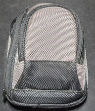 3rd party Nintendo GameBoy Color Advance SP Carrying Case Gray Soft+strap G/VG