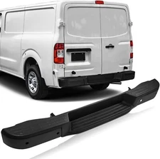 Rear Back Bumper Face Bar w/ Sensor Holes for Nissan NV2500 NV1500 2012-2021 OE
