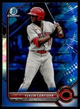 2022 Bowman Draft Sapphire Yerlin Confidan Rookie Cincinnati Reds #BDC-199