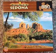 NEW MasterPieces SEDONA 550 piece puzzle Arizona desert red rocks