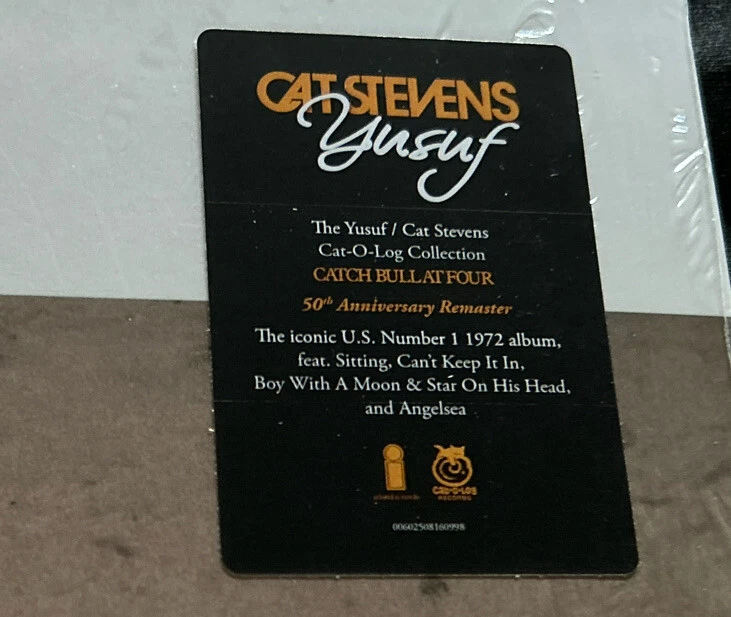 Cat Stevens  CATCH BULL AT FOUR Audiophile 180g RARE 2022 Vinyl Sealed New MINT! - Image 2 of 4