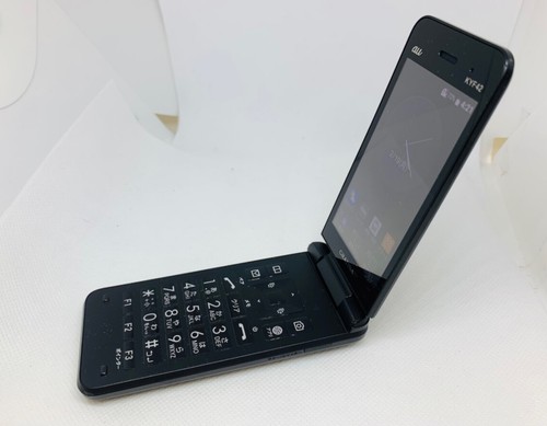 KYOCERA KYF42 GRATINA 4G WIFI KEITAI ANDROID FLIP PHONE UNLOCKED JAPAN black - Picture 7 of 8
