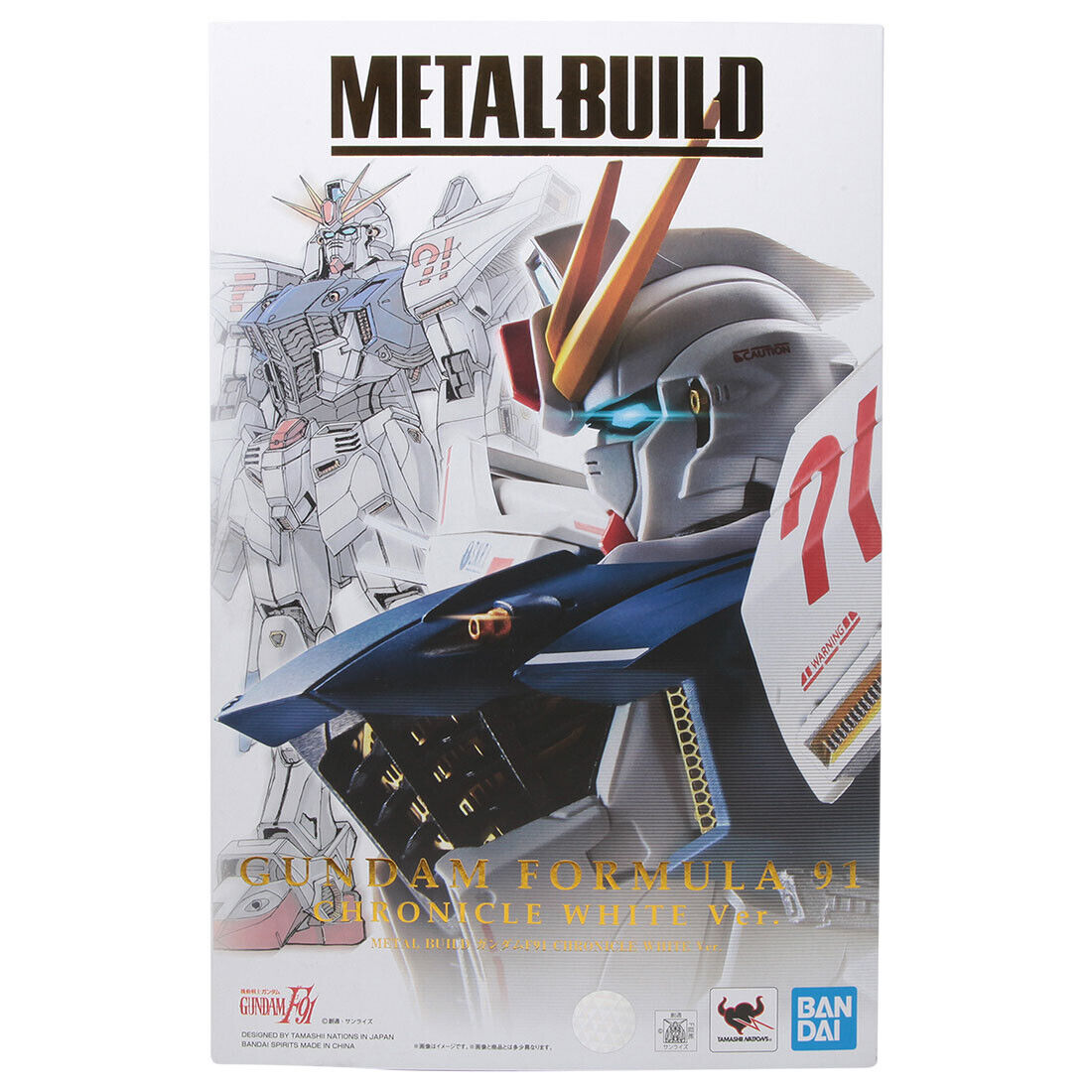 Bandai Metal Build Gundam F91 Chronicle White Ver. Set Figure | eBay