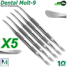 5 Pieces Dental MOLT # 9 Periosteal Elevators Implant Surgical Gingival Tissues