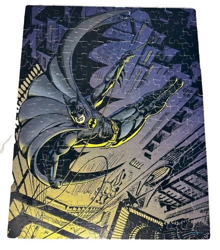 Lot De 2 Puzzles Batman Animated – MB Games – Scellés Usine – 1993 – Neuf