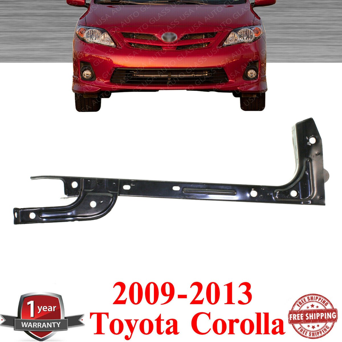 Hood Latch Replacement For Toyota Corolla 2009-2013 - Direct Fit Aftermarket Part 5 thumbnail image