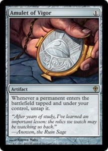 Amulet of Vigor x1 - Worldwake - NM-Mint, English - Worldwake