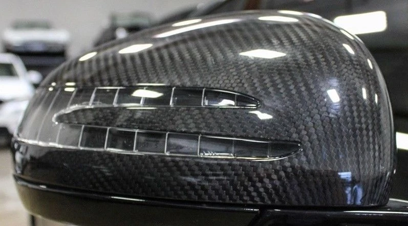 Mercedes-Benz OEM Carbon Fiber Side Mirror Covers C190 AMG GT R197 