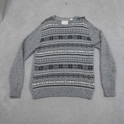 Weatherproof Vintage Sweater Mens M Fair Isle Knit Cozy Retro Winter Aesthetic