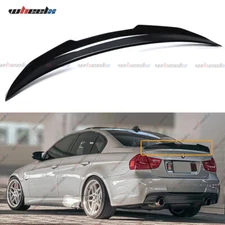 PSM Style Rear Trunk Spoiler Lip For BMW E90 3-Series M3 Sedan 4 Door 2006-2011