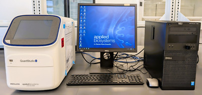 Thermo QuantStudio 5 384 Well Real-Time PCR System w/ PC, Software & Printer
