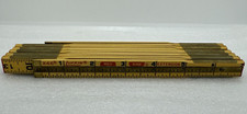 Lufkin Red End x46 Folding Wood Rule 72" with Brass Extension
