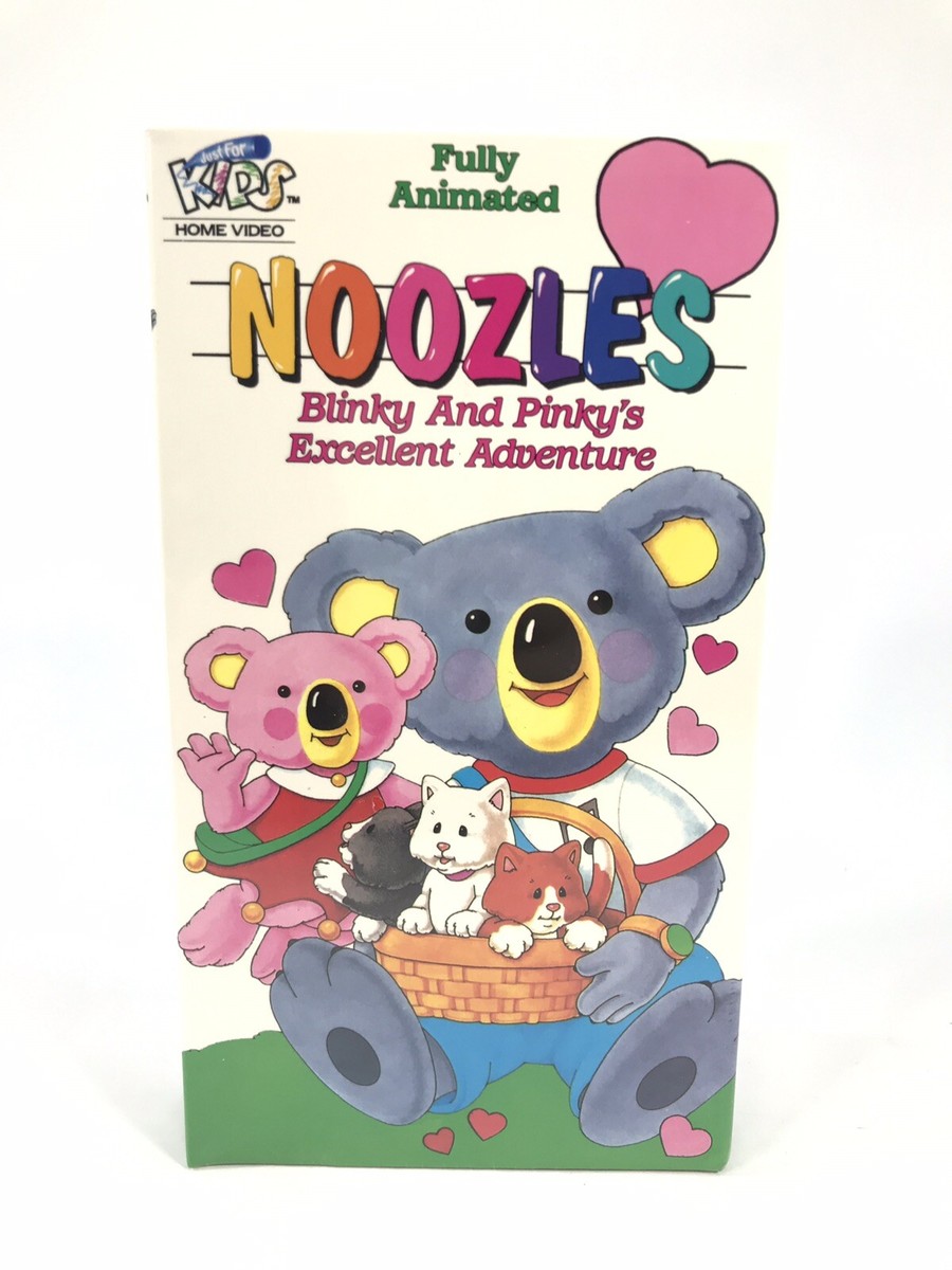 Noozles - Blinky and Pinkys Excellent Adventure (VHS, 1991) for