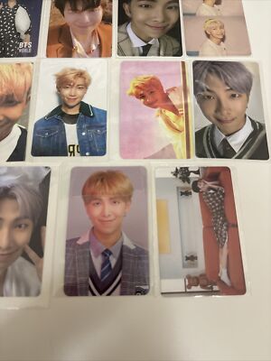BTS RM NAMJOON ALBUM PHOTOCARDS SET OF 11 PCS ALL OFFICIAL | eBay