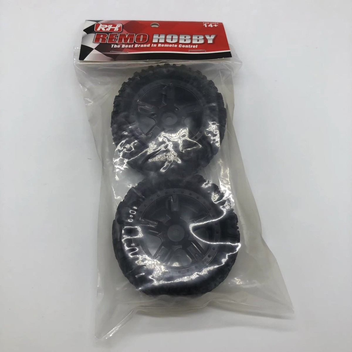 4Pcs Rubber Tires For Hobby Smax 1/16 RC Car - Upgrade Replacement Tires P6973 - View #7