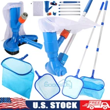 Swimming Pool Spa Suction Vacuum Head Cleaner Cleaning Kit Accessories Tool NEW