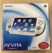 PS Vita 3G / Wi-Fi Model Crystal White PCH-1100 AB02 OLED Game Sony Japan