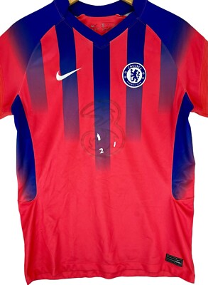 Nike Chelsea Football Club Pink Blue 2022 Mens Sz Medium Soccer