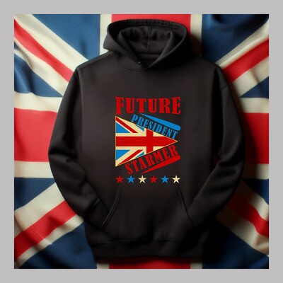 Future President Starmer Hoodie, Labour Party Hoodie, England Elections 2024 Top
