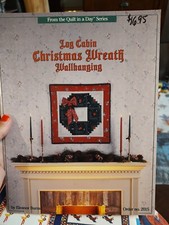 Quilt In A Day Series Log Cabin Christmas Wreath Wallhanging