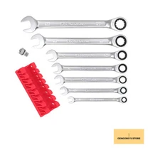 KTC MSR1A-8PHB 7 Ratchet Combi + Adapter Set Holder Included (MSR1A-08 10 12 13