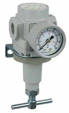PneumaticPlus Air Regulator 3/4" NPT with Gauge & Bracket SAR400T-N06BG