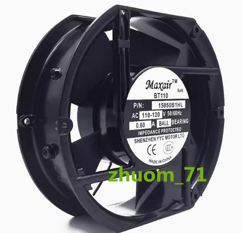 1PC Maxair BT15050B1HL 17251 110v 0.60A AC cooling fan - Picture 2 of 5