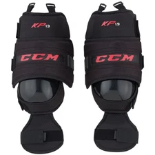 CCM Goalie KP1.9 Knee Pad Guards ! Pro SR JR YTH Ice Roller thigh guard Goal