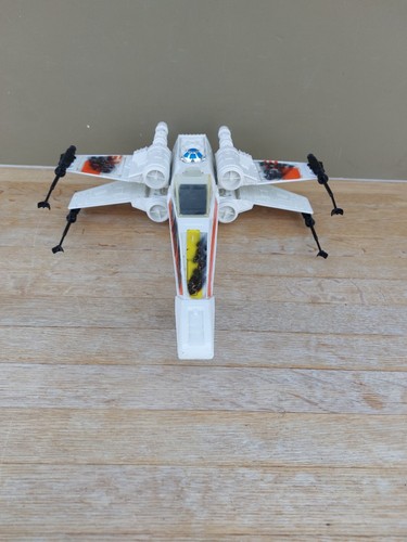 VINTAGE STAR WARS - X-WING - PALITOY - 100% COMPLETE - WHITE HARD PLASTIC - VGC - Picture 2 of 23