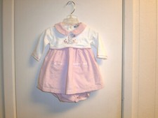 Infant Girl Carter's Dress with Diaper Cover, Size 6 Months