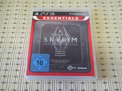 The Elder Scrolls V Skyrim Legendary Edition für Playstation 3 PS3 PS 3 *OVP* E