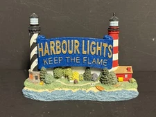 Harbour Lights lighthouse Keep the Flame sign Beckoning Beacons 2000 HL 630