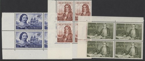Australia 1966 Decimal Currency 25 values, corner blocks, mint MNH - Picture 2 of 6