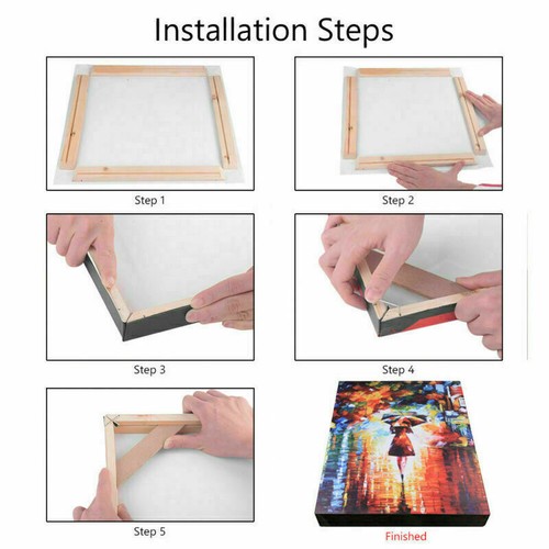 Stretcher Wall Gallery Strips Bar Professional Frame Canvas Pine Art DIY Wooden - Picture 4 of 36