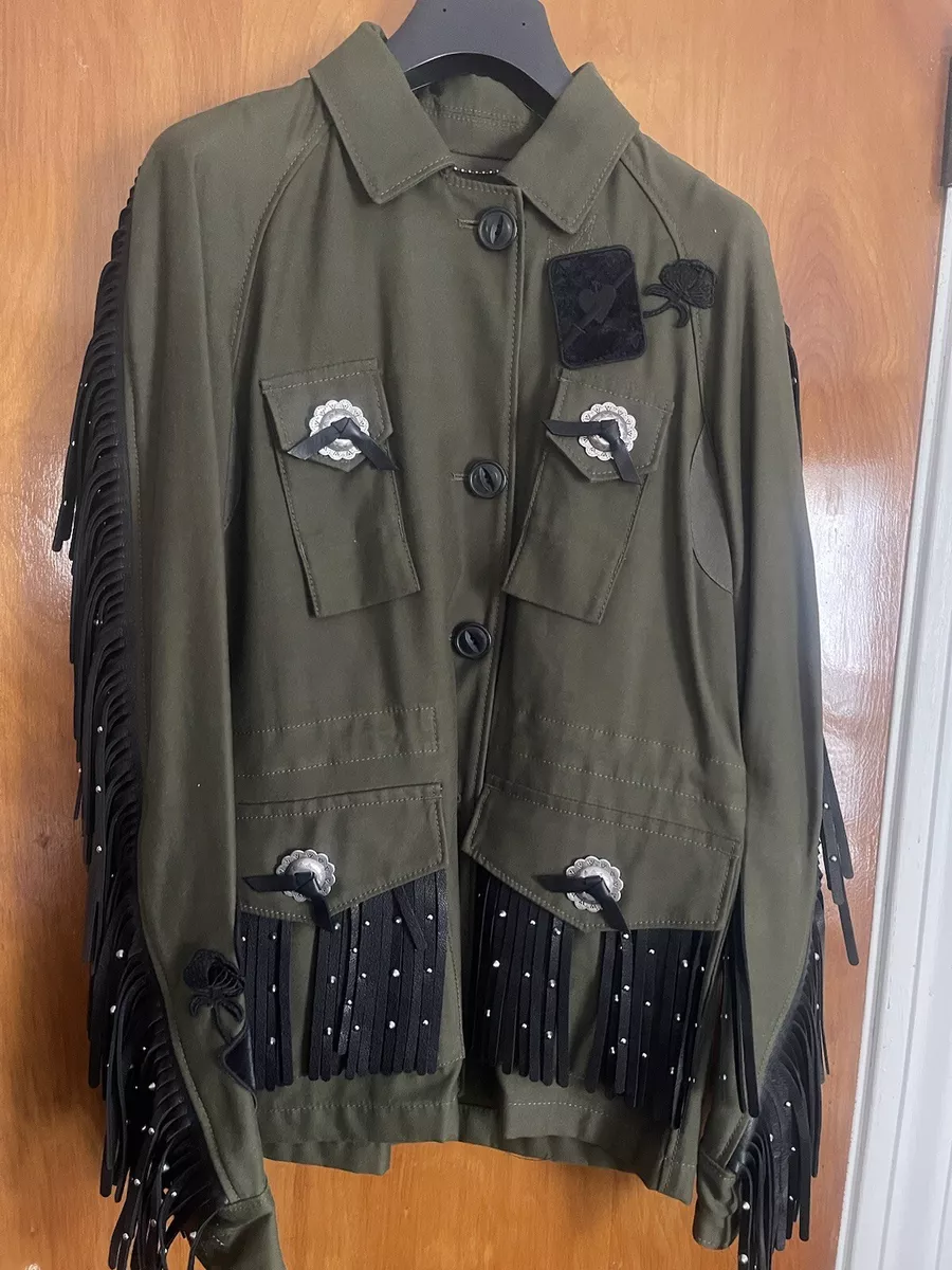 Coach Women’s Western Military Jacket Size 0 NWT