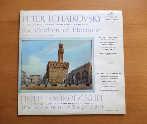 Tchaikovsky Recollection Of Florence Rostropovich Melodiya Stereo C 01949-50 - Picture 4 of 5