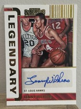LENNY WILKENS 2022-23 Panini Contenders LEGENDARY Gold Auto 10/10 #LC-LWK HAWKS