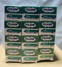 12 Pack .30 oz each SUPER POLIGRIP FREE Dentu...
