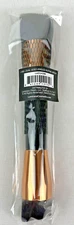 Luminess L400 Dual-Sided Synthetic Bristle Angled Buffing Brush - New Sealed