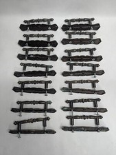 14 PCS Vintage Lot Brass Drawer Pull Handle Cabinet Cupboard CAN RD 1971
