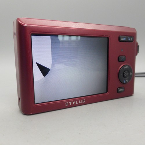 Olympus Digital Camera VG-180 16.0MP Red Tested - Picture 3 of 9