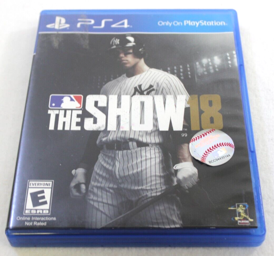 MLB 18: The Show ~ Sony PlayStation 4 (PS4) Game ~ Missing MLB 18: The Show ~ Sony PlayStation 4 (PS4) Game ~ Missing