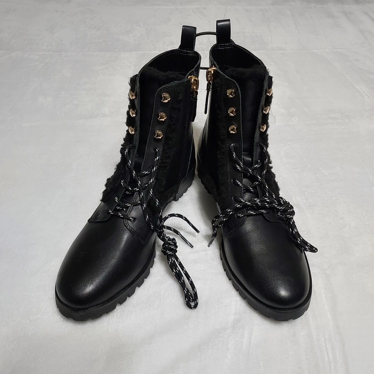 Kate spade deals combat boots