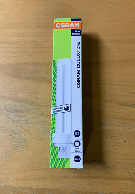 OSRAM DULUX D/E 26W 1800lm COOL WHITE G24q-3 