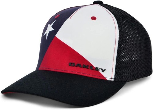 Oakley FOS90091426PS/M Indy Passport Hat Black/Texas S/M - Picture 2 of 2