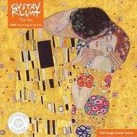 Flame Tree Studio - Adult Jigsaw Puzzle Gustav Klimt The Kiss 1000- - G245Z